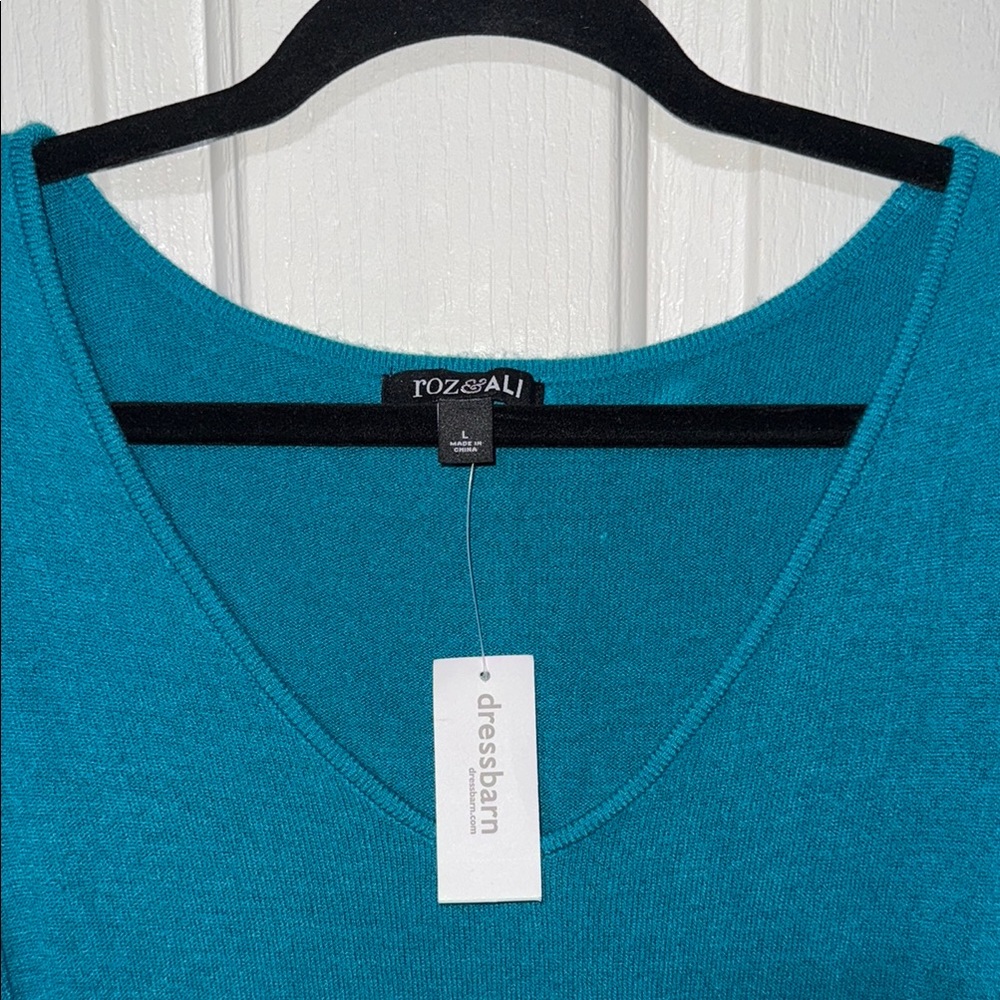 💰Ava & Viv Teal Women's Top - Picture 6 of 9